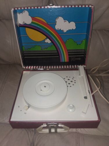 VINTAGE 1970S  IMPERIAL PARTY TIME CHILDRENS RECORD PLAYER
