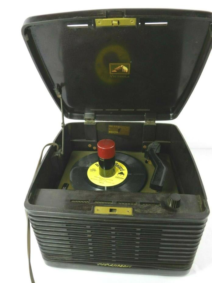 VINTAGE 45-EY-3 RCA VICTOR RECORD PLAYER PHONOGRAPH