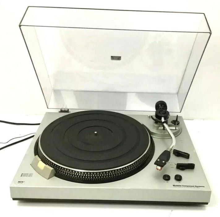 Modular Component Systems MCS (Technics) 6601 Direct Drive Turntable WORKING!