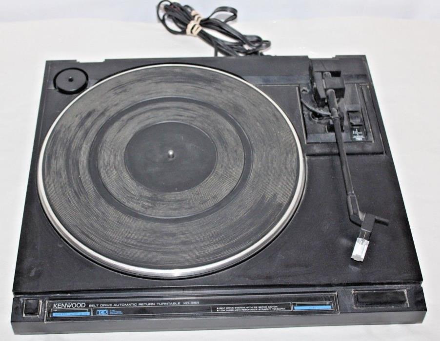 Kenwood Vintage Beltdrive  Turntable  KD35R   No Plastic Lid