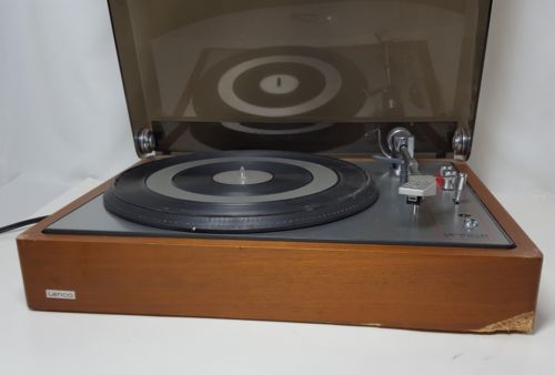 Vintage Lenco L85 Turntable Made in Switzerland Parts or Repair