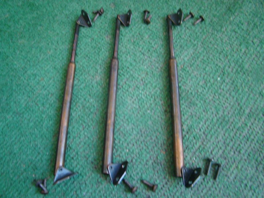 Vintage Stereo cabinet Shocks Closures Stereo Parts Brass