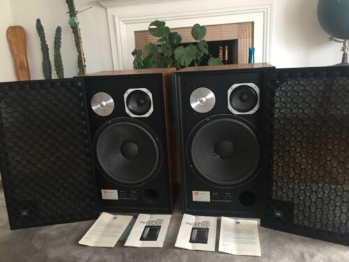 Vintage JBL L166 Speakers W/manuals