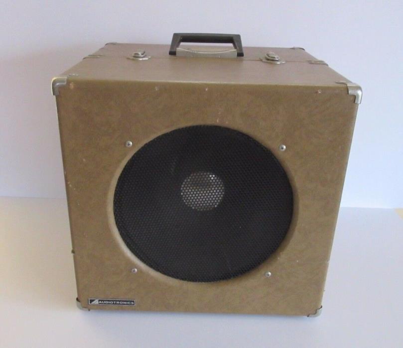 Vintage Audiotronics SS-34 Carbonneau 12” Speakers, portable
