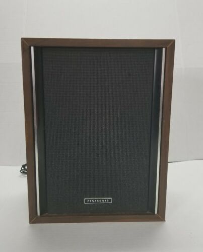 Vintage Panasonic SB-109 Wood Cabinet Speaker 8 Ohm Working Japan