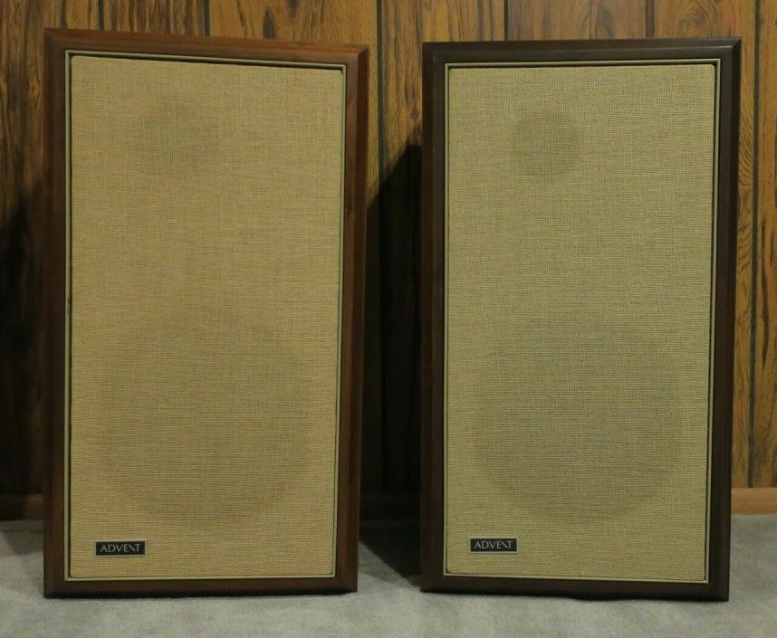 Original Large Advent speakers