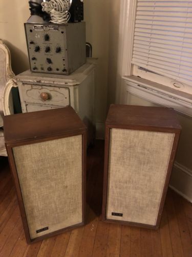 KLH model 20 Speakers Fully Restored Working