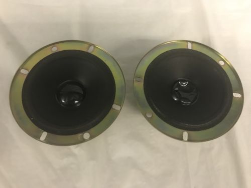 Pair Of Technics Midrange Speaker EAS-10PM342TA 4 Ohm