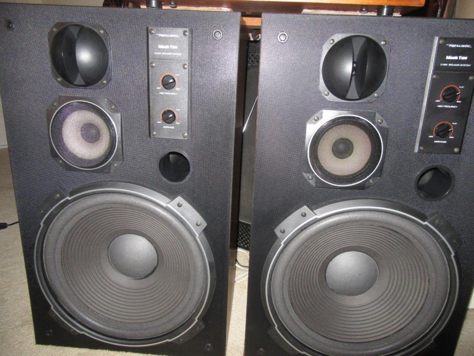Stereo Speakers Realistic 15