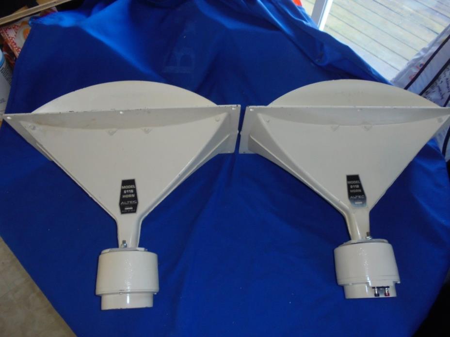 ALTEC LANSING 808-8B DRIVERS AND H-811B HORNS,ONE PAIR