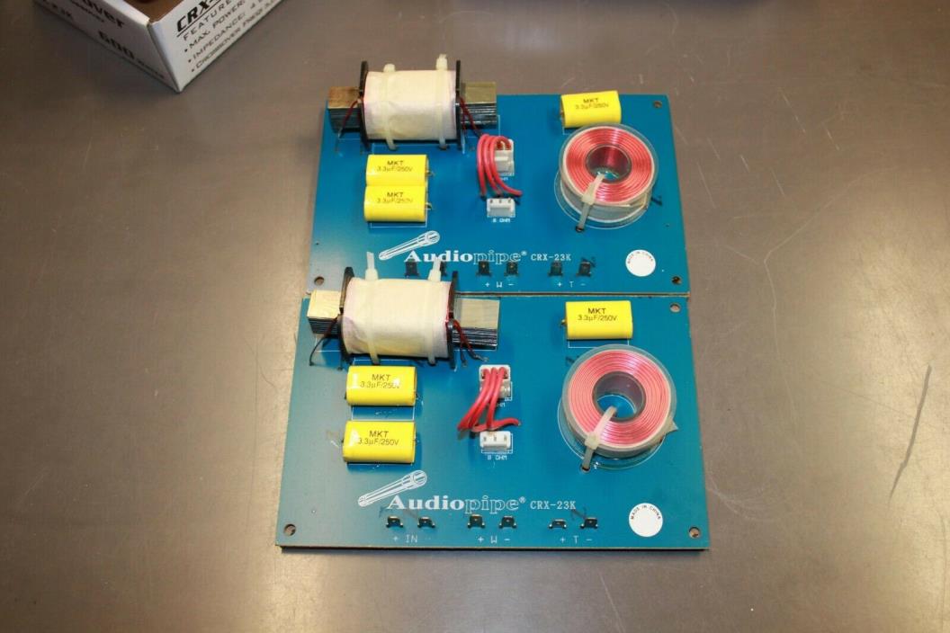 Audiopipe CRX 23K 2-Way Passive - Crossover - 3000 Hz - 600 Watts