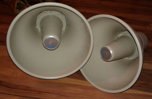 Pair of Bogen SPT-15A Alarm Horn Speaker Loudspeakers