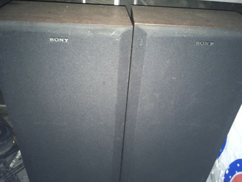 Sony Speakers Vintage In Working Condition SS-U241