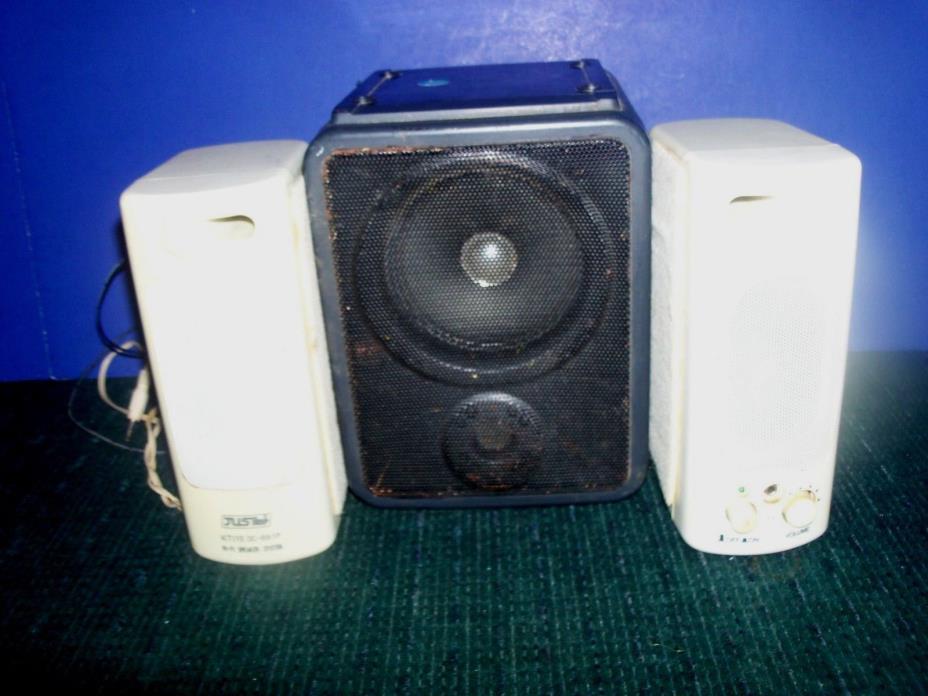 3 Small Vintage Speaker - Emerson Model System SP420 & Juster DC-69 1P