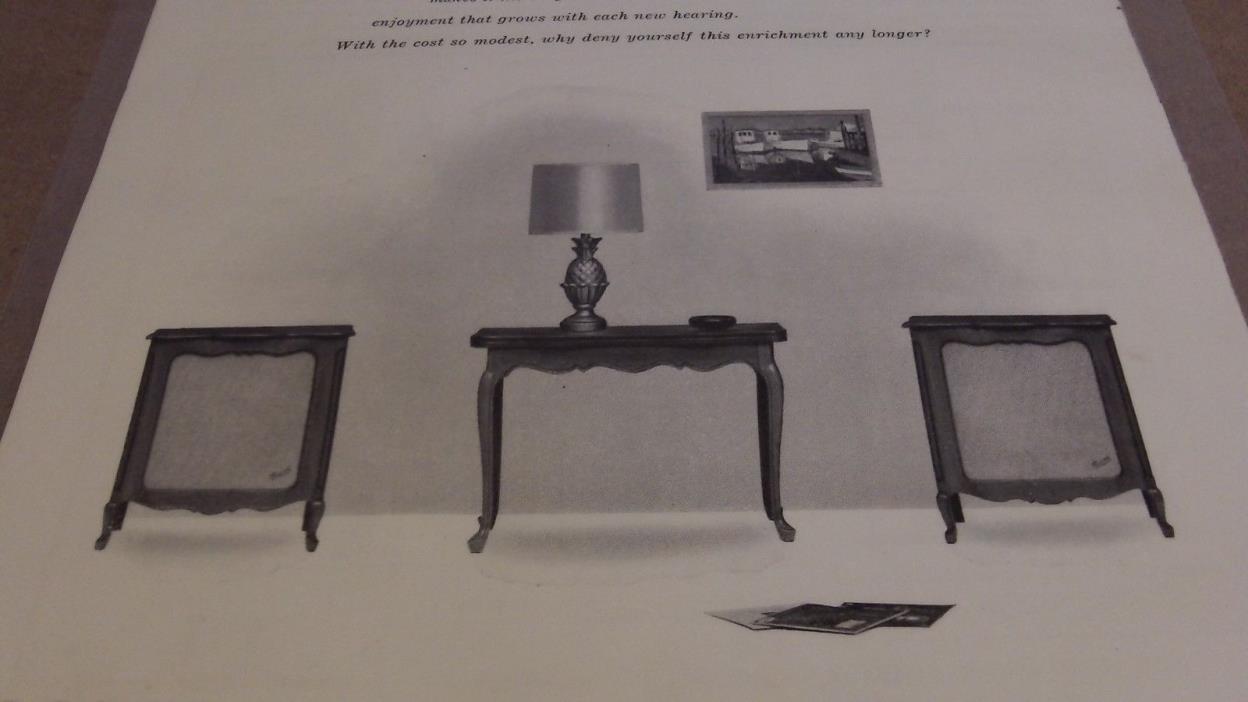 Bozak ... The Speaker With A Soul. 1960's Ad - Laminated