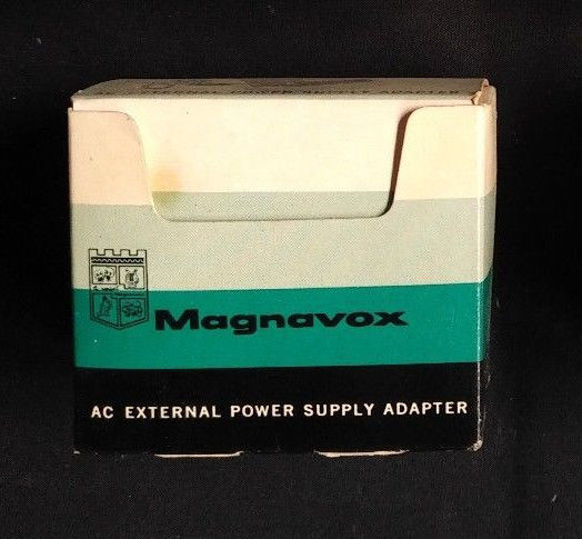 Vintage Magnavox AC Ext Power Supply Adapter NOS New In Box Advertising Speakers