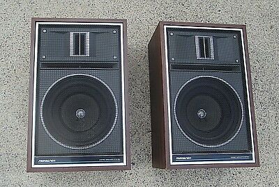 Vintage Sound Design Speakers Rare Soundesign 0624 Speakers Nice!