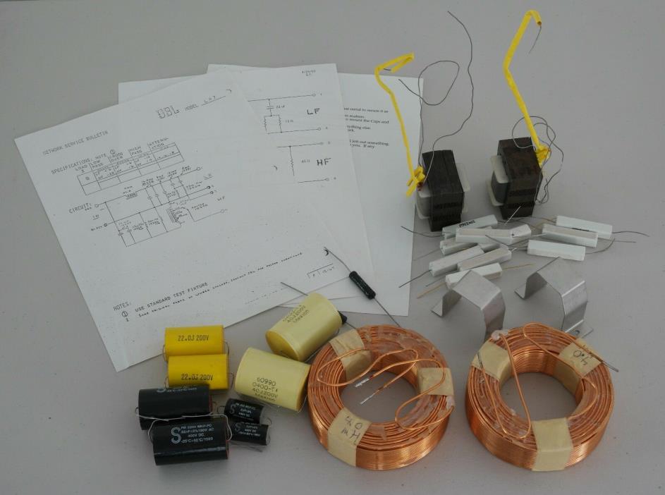 Equivalent Crossover Kit for JBL LX7 by Greg Timbers ( ex JBL Designer )