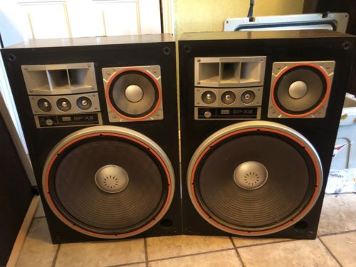 Sansui Vintage SP-X8 4 Way 6 Speaker System
