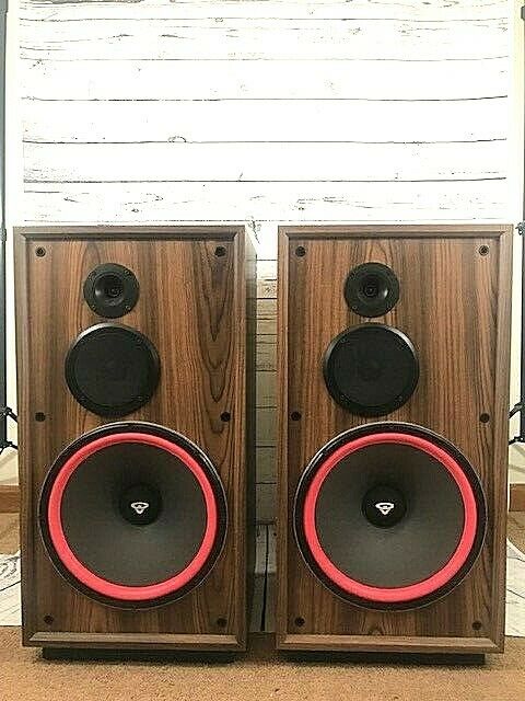 CERWIN VEGA DX-9 VINTAGE SPEAKERS RESTORED W/ ALL SPARE DRIVERS AND XO INCLUDED!