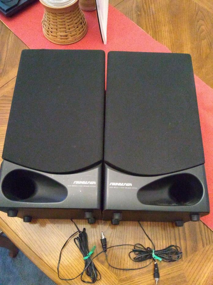 Soundesign Speakers Model 0643 BR (pair)