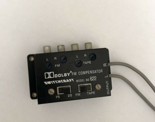 Dolby Switchcraft FM Compensator Model NO. 622