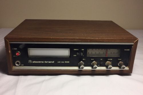 Vintage Electro Brand Solid State EB6500 Radio 8 Track Player