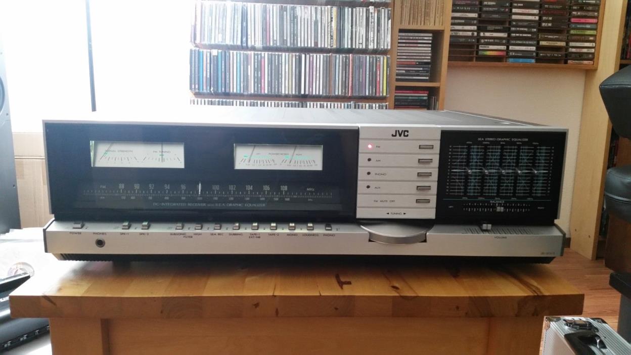 JVC JR-S401 am fm Receiver with Graphic Equalizer