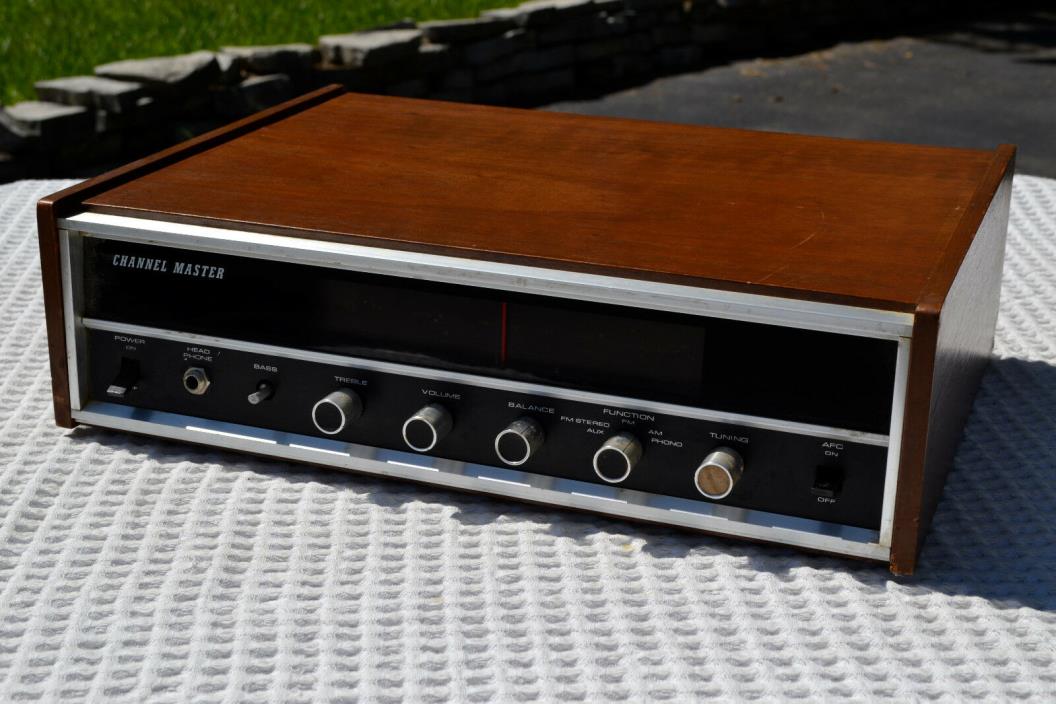 Vintage Channel Master 6279 AM/FM Stereo Receiver