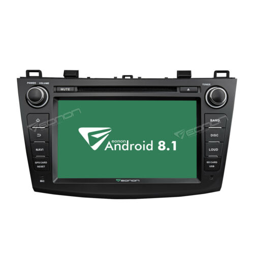 Android 8.1 Car DVD Radio Stereo GPS 1024*600 For Mazda 3 2010 2011 2012 2013 O