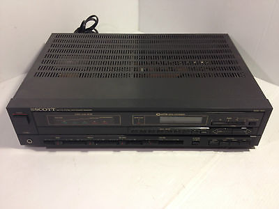 Great SCOTT RS-30 AM/FM Stereo Receiver Vintage 1988 , Clean conditon