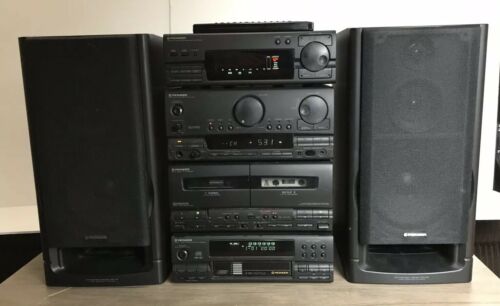 Pioneer Receiver SX-P720, Sound Image Controller, CD Player, 2 Speakers & Remote
