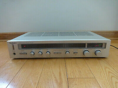 Technics SA-103 FM/AM Stereo Receiver Silver 1982 Made in Japan TESTED 100%