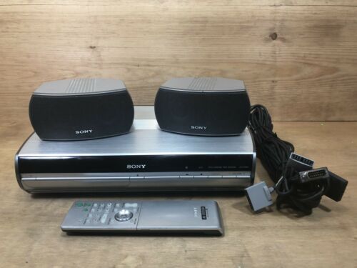 Sony DAV-X1 DVD HCD-X1 Theater Receiver w/ Remote RM-AD004 SS-X1F Cables WOW