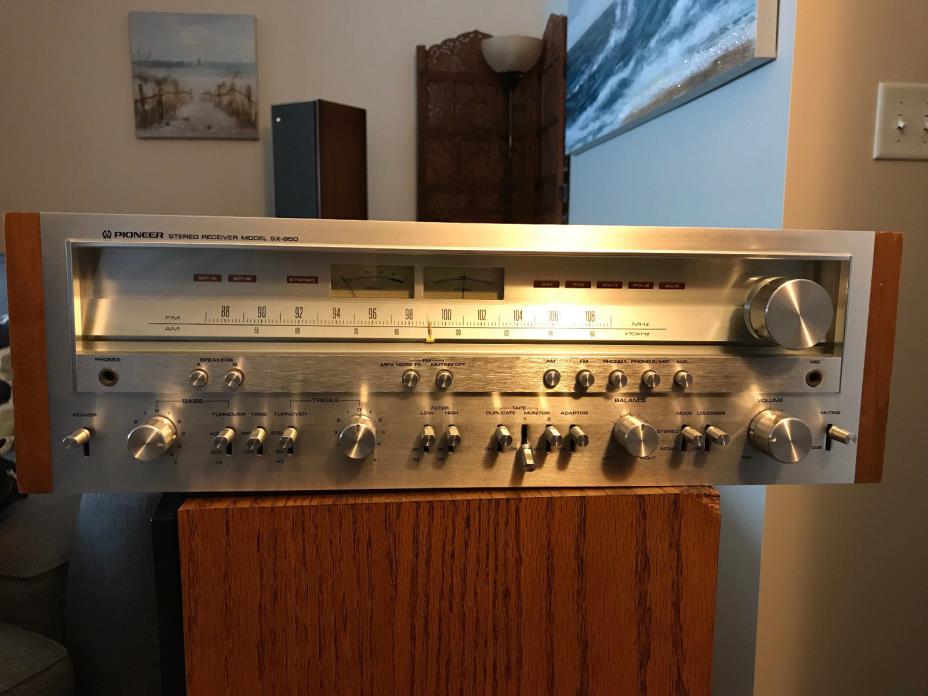 Pioneer Model SX-850 AM/FM Stereo Receiver - Professionally Serviced