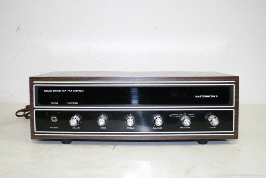 Vintage Masterwork M-4720 AM/FM Receiver; TESTED