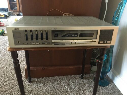 JVC R-K22 DIGITAL SYNTHESIZER STEREO RECEIVER TESTED