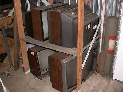10 non-working vintage TV sets televisions for parts or movie props (Alabama)