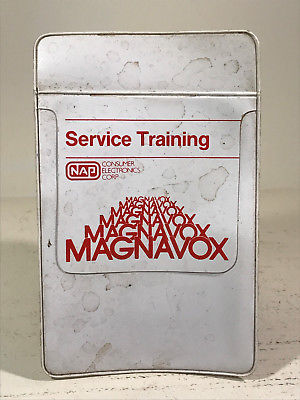 Magnavox Vintage Pocket Protector radio TV cable geek nerd
