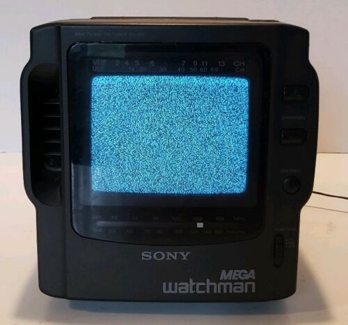 Sony Mega Watchman FD-525 TV FM Am Receiver