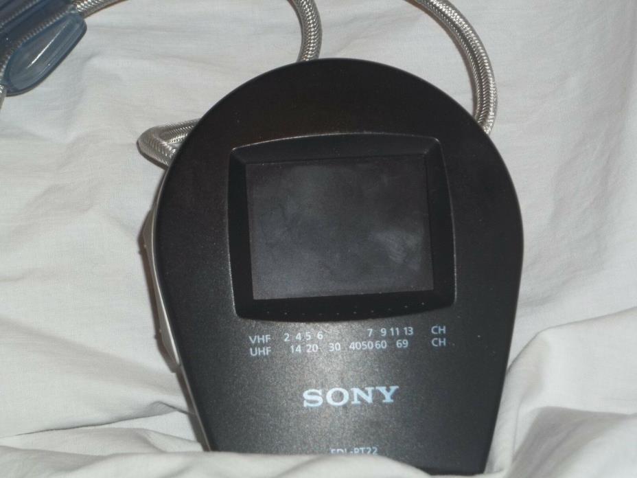 SONY WATCHMAN FDL-PT22 COLOR TV  ~  USED  ~  VERY GOOD CONDITION