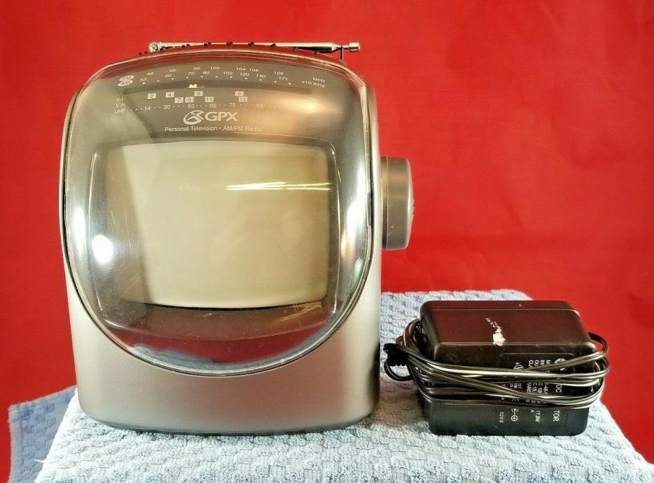 Vintage GPX Personal Television and Radio  Lot(205-72)