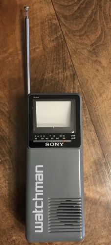 Sony Watchman FD-10A Portable Black & White TV