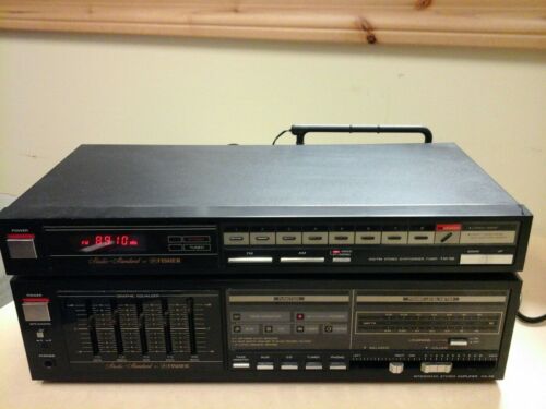 Vintage FISHER AM / FM STEREO SYNTHESIZER TUNER  FM-58