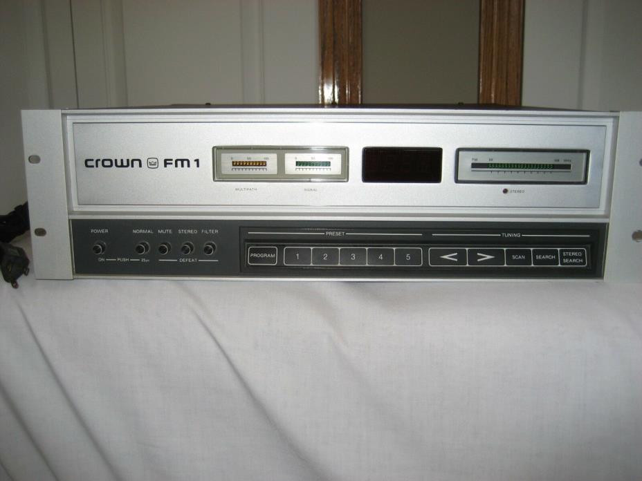 CROWN FM-1 VINTAGE TUNER