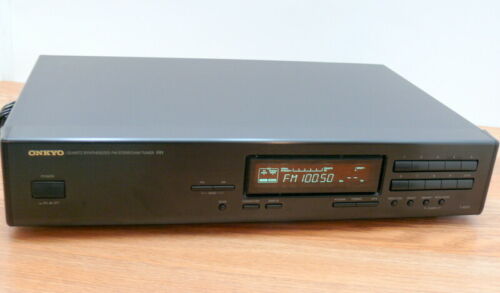 Onkyo T-403 Quartz Synthesized AM/FM Stereo Tuner R1 // TESTED