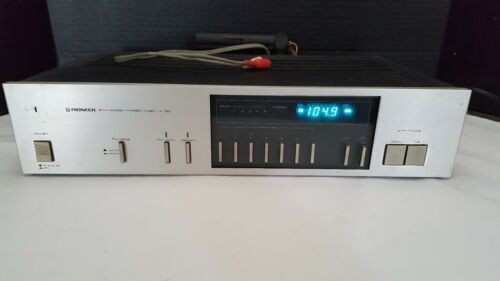 PIONEER Stereo Tuner Tx720 Rare Working As Is