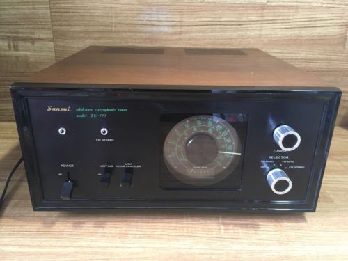 Sansui TU-777 Solid State Stereophonic Vintage Tuner Tu777 Japan