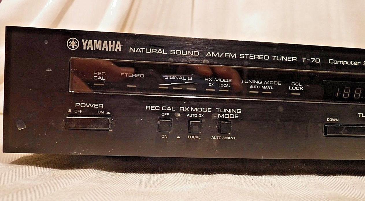 Yamaha T-70 NS Series AM / FM Stereo Tuner, Natural Sound