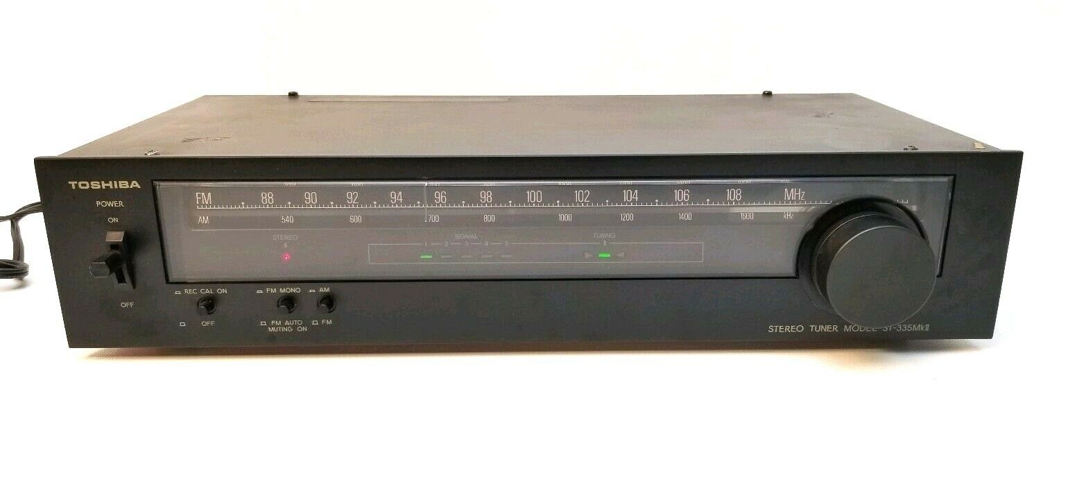 Toshiba ST-335 MkII Stereo Tuner - Black